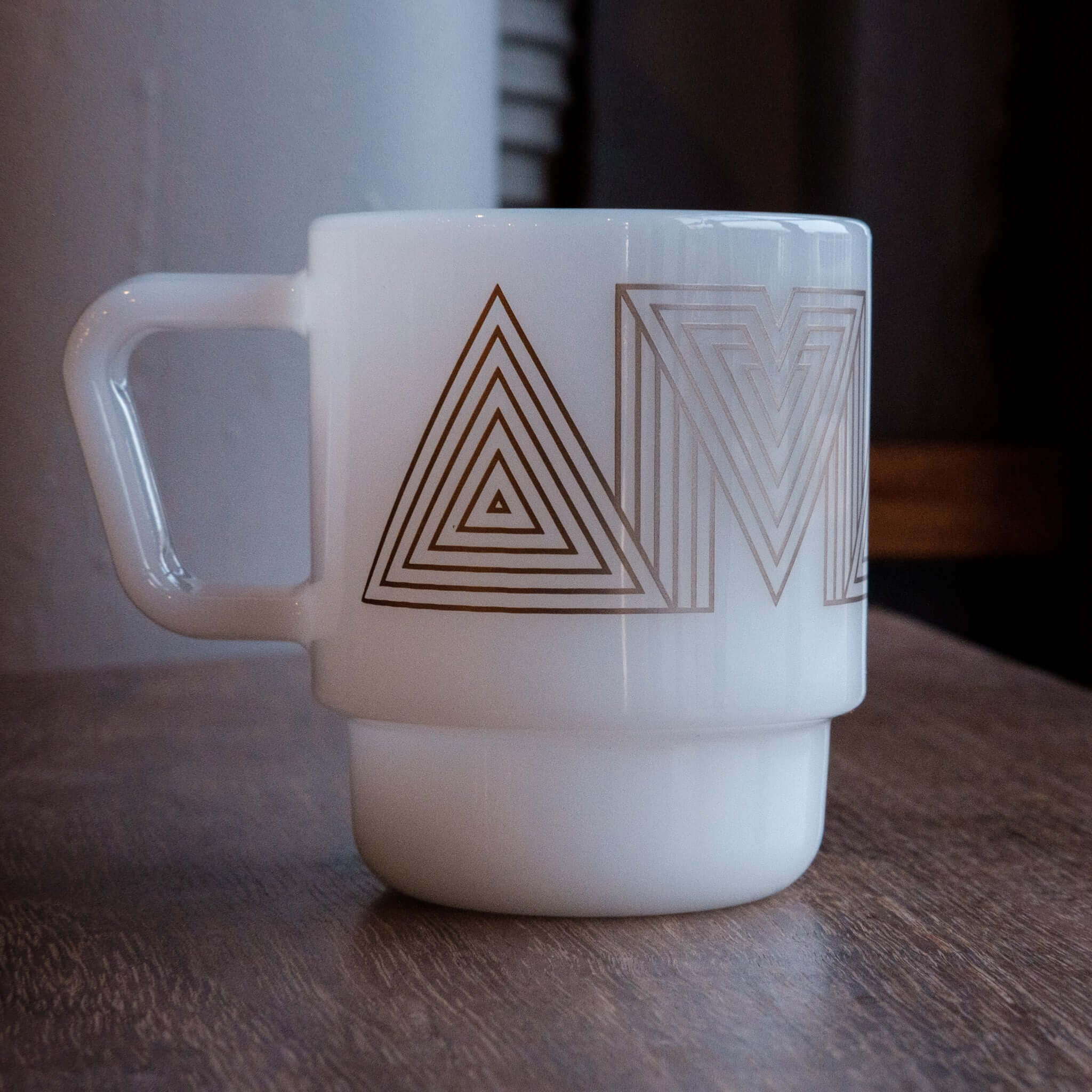Amaya Milk Glass