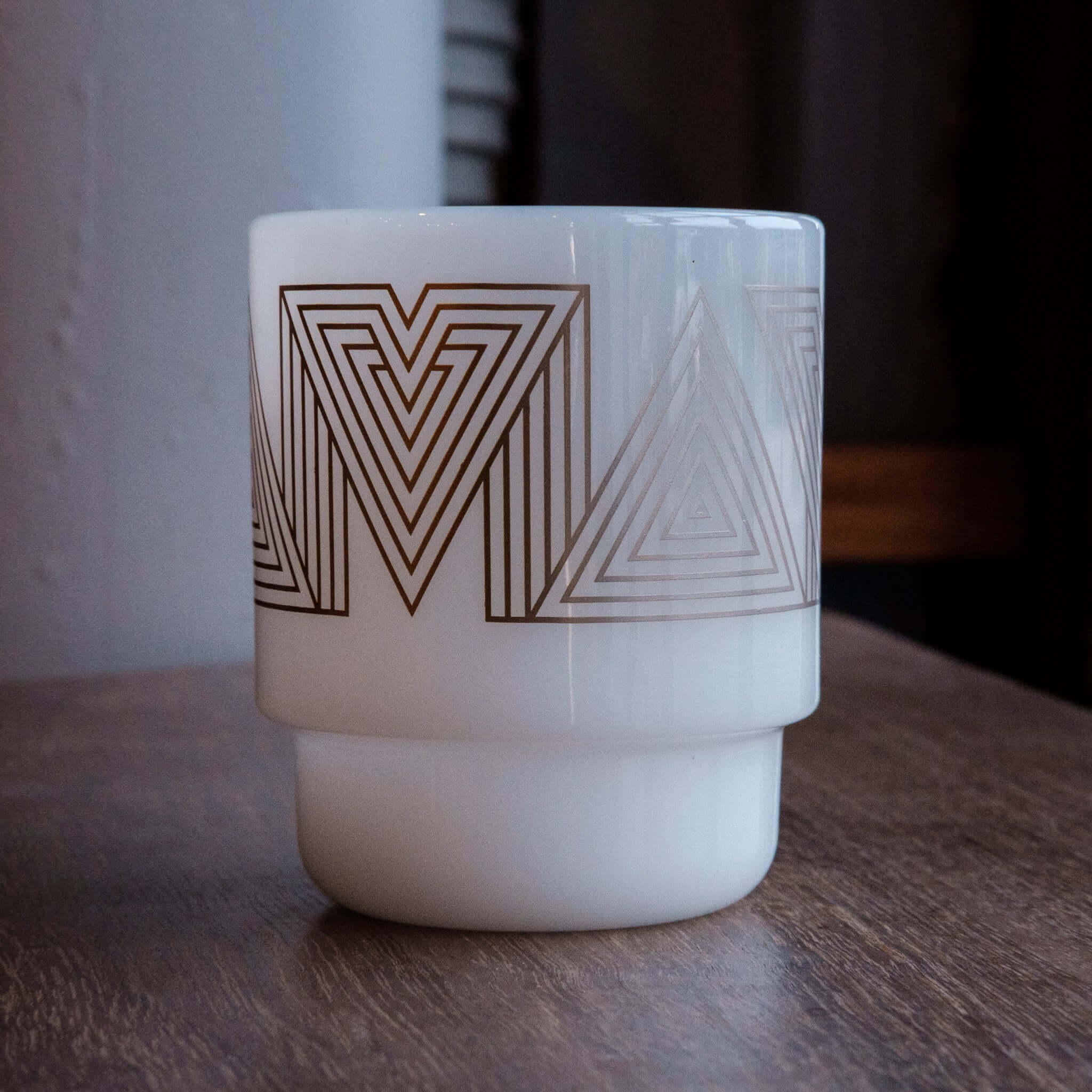 Amaya Milk Glass
